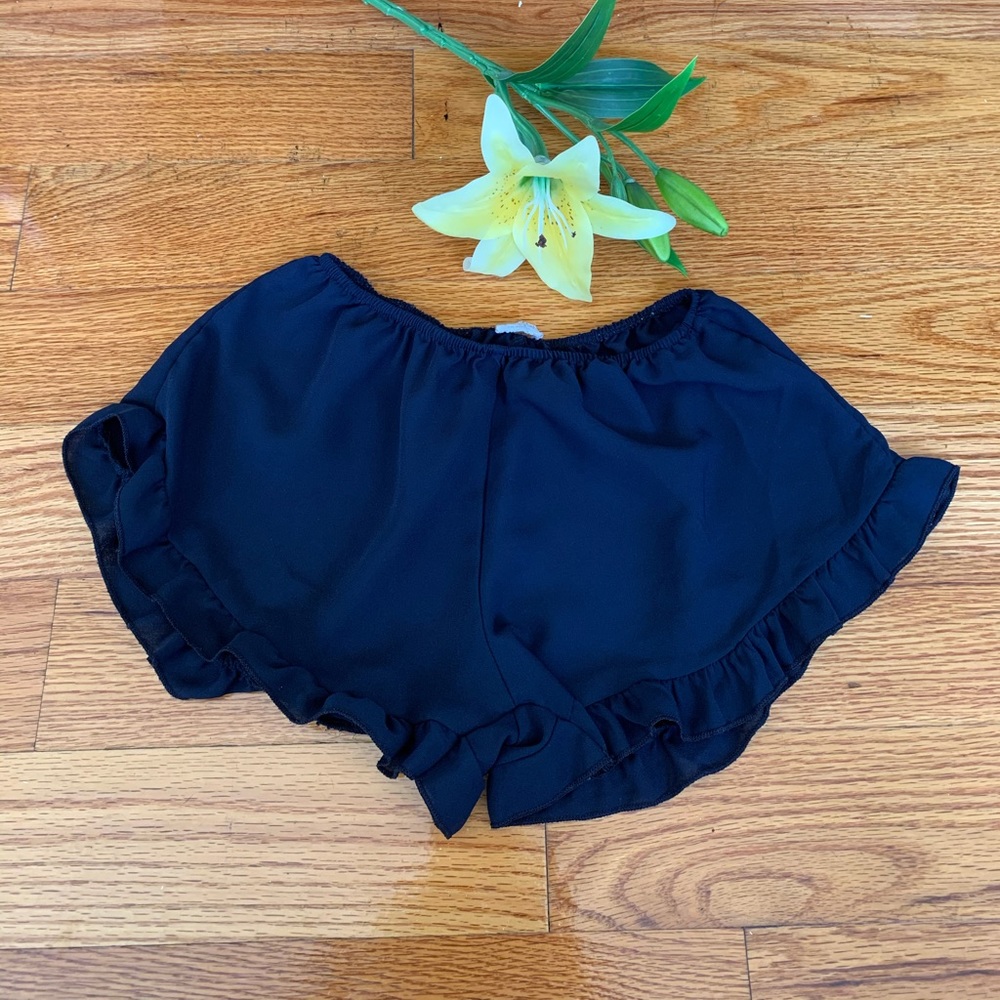 John galt sexy chiffon shorts garterized